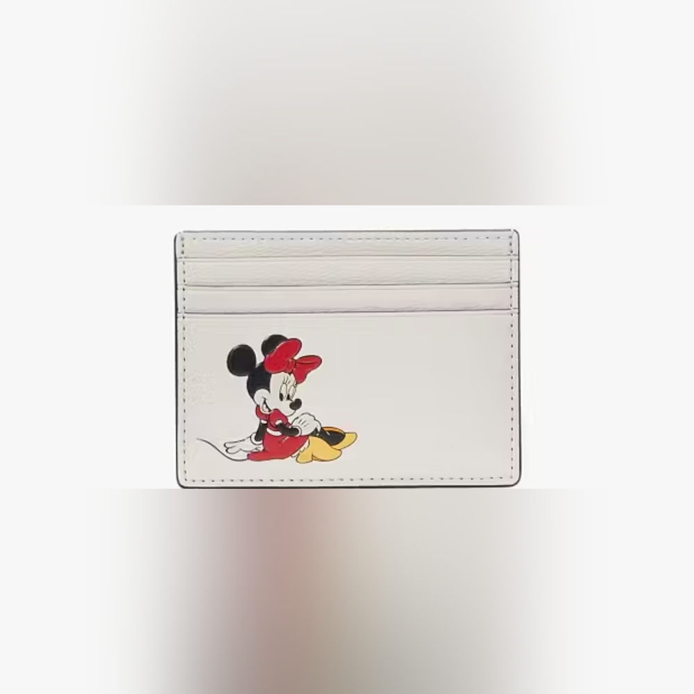 Kate Spade New York X Disney Minnie Small Slim Card Holder KG658 Limited…